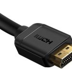 کابل اچ‌دی‌ام‌آی به اچ‌دی‌ام‌آی دو متری بیسوس Baseus HDMI 2.0 cable 4K 60 Hz 3D HDR 18 Gbps CAKGQ-B01