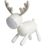 چراغ رومیزی سیلکونی فانتزی شارژی طرح گوزن L17 Cartoon deer small night light USB charging