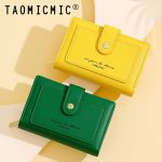 کیف پول زنانه تاشو کوچک تائومیک میک TAOMICMIC Y8531 purse simple short women's wallet