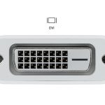 کابل تبدیل Mini DisplayPort به DVI اپل Apple A1305 Mini DisplayPort to DVI Adapter