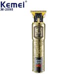 ماشین اصلاح موی سر و بدن شارژی ضدآب کمی Kemei Km-2095 Stainless Steel Blade Waterproof Trimmer