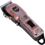 ماشین اصلاح موی سر و صورت شارژی کمی Kemei Metal Body Hair Clipper Trimmer KM-2625