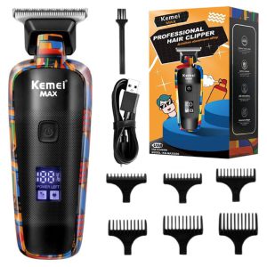 ماشین اصلاح موی سر و صورت شارژی کمی Kemei Rechargeable Hair Trimmer KM-MAX5090