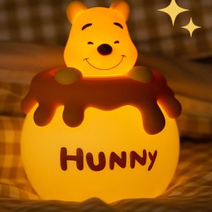 چراغ خواب فانتزی شارژی رومیزی اتاق کودک Winnie the Pooh Night Light Bedroom Children's Sleeping Light MYCP2305