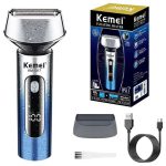 ماشین اصلاح شارژی کمی Kemei Rechargeable Electric Shaver TXD-KM-1317