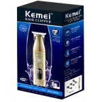 ماشین اصلاح موی سر شارژی حرفه‌ای کمی Cordless Professional Hair Trimmer Km-865