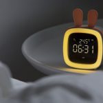 ساعت زنگ‌دار رومیزی دیجیتال Cute digital study alarm clock BD-AC-02