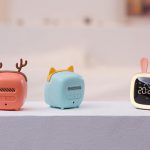 ساعت زنگ‌دار رومیزی دیجیتال Cute digital study alarm clock BD-AC-02