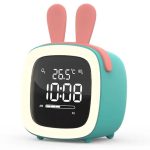 ساعت زنگ‌دار رومیزی دیجیتال Cute digital study alarm clock BD-AC-02