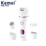 اپیلاتور 5 کاره شارژی کمی Kemei Multifunction Portable Epilator KM-7937