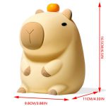 چراغ خواب رومیزی سیلیکونی شارژی New Capibara Silicone Night Light Sleeping DS-CPBR-01