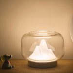 چراغ خواب فانتزی رومیزی شارژی Warm Mountain Lamp Simple Night Light Small Warm Lamp Creative