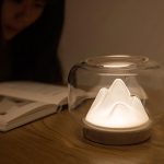 چراغ خواب فانتزی رومیزی شارژی Warm Mountain Lamp Simple Night Light Small Warm Lamp Creative