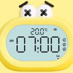 ساعت زنگ‌دار فانتزی رومیزی Alarm Clock Intelligent Multifunctional BD-AC-03