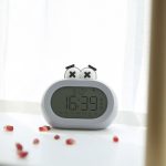 ساعت زنگ‌دار فانتزی رومیزی Alarm Clock Intelligent Multifunctional BD-AC-03