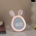 ساعت رومیزی و چراغ خواب فانتزی شاژری Yuanyuantu smart alarm clock C17