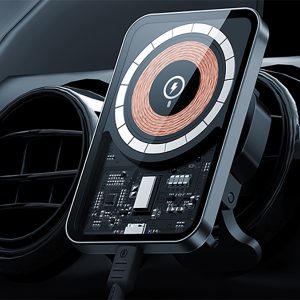 هولدر و شارژر بی سیم گوشی موبایل مگنتی داخل خودرو رسیRecci  RHO-C31 Wireless Car Holder Magnetic Charger