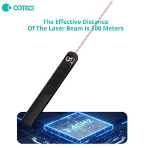 پوینتر پرزنتر لیزری شارژی کوتتسی Cotetci Digital Screen Laser Pen 81003