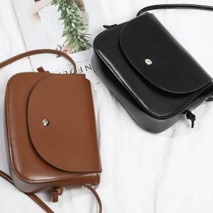 کیف کراس بادی زنانه چرمی Viney small genuine leather crossbody bag women's 2023 7987