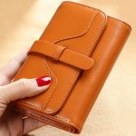 کیف پول و کیف کارت زنانه چرم IOS/Aiguoshi Wallet women's short 2013