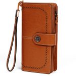 کیف پول چرمی زنانه IOS/Aiguoshi leather Wallet women's new 2046