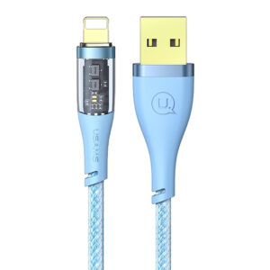 کابل فست شارژ یو اس بی به لایتنینگ 1.2 متری یوسامز USAMS US-SJ571 USB to Lightning Fast Charging Data Cable