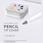 نوک یدک چند رنگ قلم لمسی اپل 1 و 2 کوتتسی Coteetci Pencil Tip Cover Pencil 1/2 CS7072