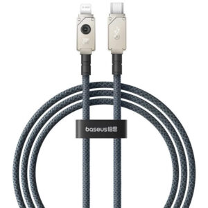 کابل شارژ سریع تایپ سی به لایتنینگ 20 وات 1 متری بیسوس Baseus USB-C to IP  Aramid Fiber Braiding Fast Charging Cable