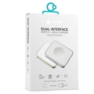 شارژر بی سیم اپل واچ و ایرپاد پرو 2 کوتسی Coteeci Dual Interface Apple Watch and Airpods Wireless Charger 26005