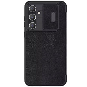 کیف محافظ سامسونگ اس 23 اف ای نیلکین Nillkin Samsung Galaxy S23 FE Qin Pro leather case