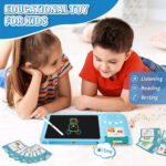 تخته دیجیتال آموزش نقاشی و نوشتن سخنگو Talking Flash Cards, Early Education Machine with LCD Writing Tablet for Toddlers