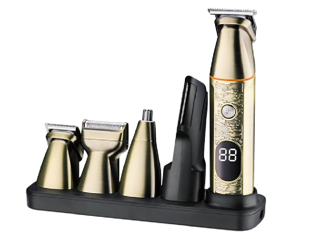 ست ماشین اصلاح موی سر، صورت و بدن شارژی کمی Kemei Professional Men Hair Clipper Trimmer Set KM-5859