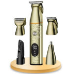 ست ماشین اصلاح موی سر، صورت و بدن شارژی کمی Kemei Professional Men Hair Clipper Trimmer Set KM-5859