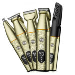 ست ماشین اصلاح موی سر، صورت و بدن شارژی کمی Kemei Professional Men Hair Clipper Trimmer Set KM-5859