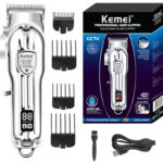 ماشین اصلاح موی سر و بدن شارژی کمی Kemei KM-803 Rechargeable Hair Clipper Electric Hair Cutting Machine