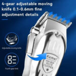 ماشین اصلاح موی سر و بدن شارژی کمی Kemei KM-803 Rechargeable Hair Clipper Electric Hair Cutting Machine