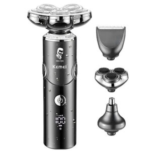 ریش تراش شارژی کمی KEMEI Multifunction Cordless Electric Shaver TXD-KM-2193