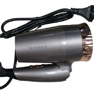 سشوار مسافرتی 1800 وات کمی Kemei Travel Hair Dryer KM-6840