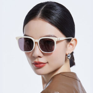 عینک آفتابی زنانه پلاریزه karen bazaar B0760 Korean style trendy sunglasses for women