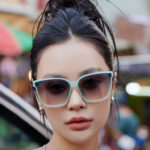 عینک آفتابی زنانه karen bazaar CT2018 New sunglasses UV400