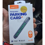 علامت پارک موقت خودرو رسی Recci RCS-C06 parking card with backlight