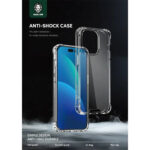 قاب شفاف ضد ضربه آیفون 14پلاس گرین Anti-Shock